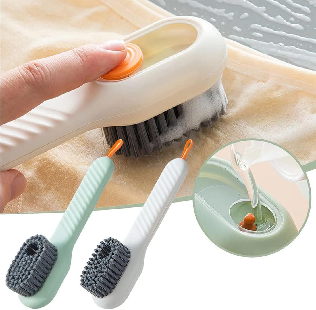 Multifunctional Soft-bristled Shoe Brush (random Color)