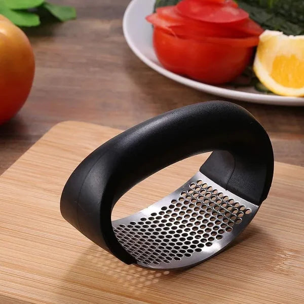 Manual Garlic Press Stainless Steel Handheld ™ | Ginger Garlic