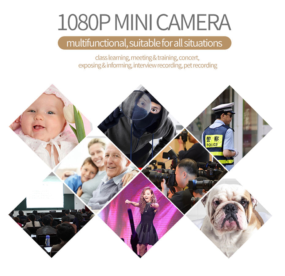 Sq11 Mini Camera Hd 1080p Sensor Night Vision